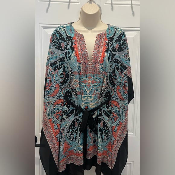 EUC! HTF!! BCBGMaxAzria Inesa Kimono Dress-XS - Picture 2 of 9